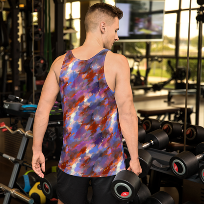 Men's Tank Top - Celestial Brushstroke