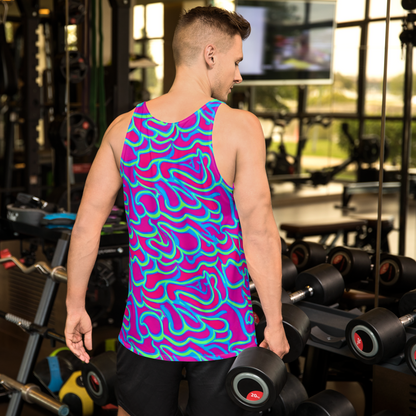 Men's Tank Top - Aquatic Ember