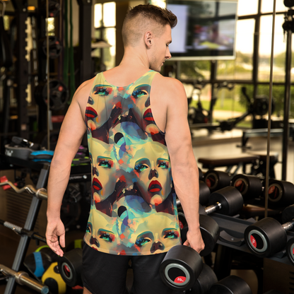 Men's Tank Top - Astral Reflections