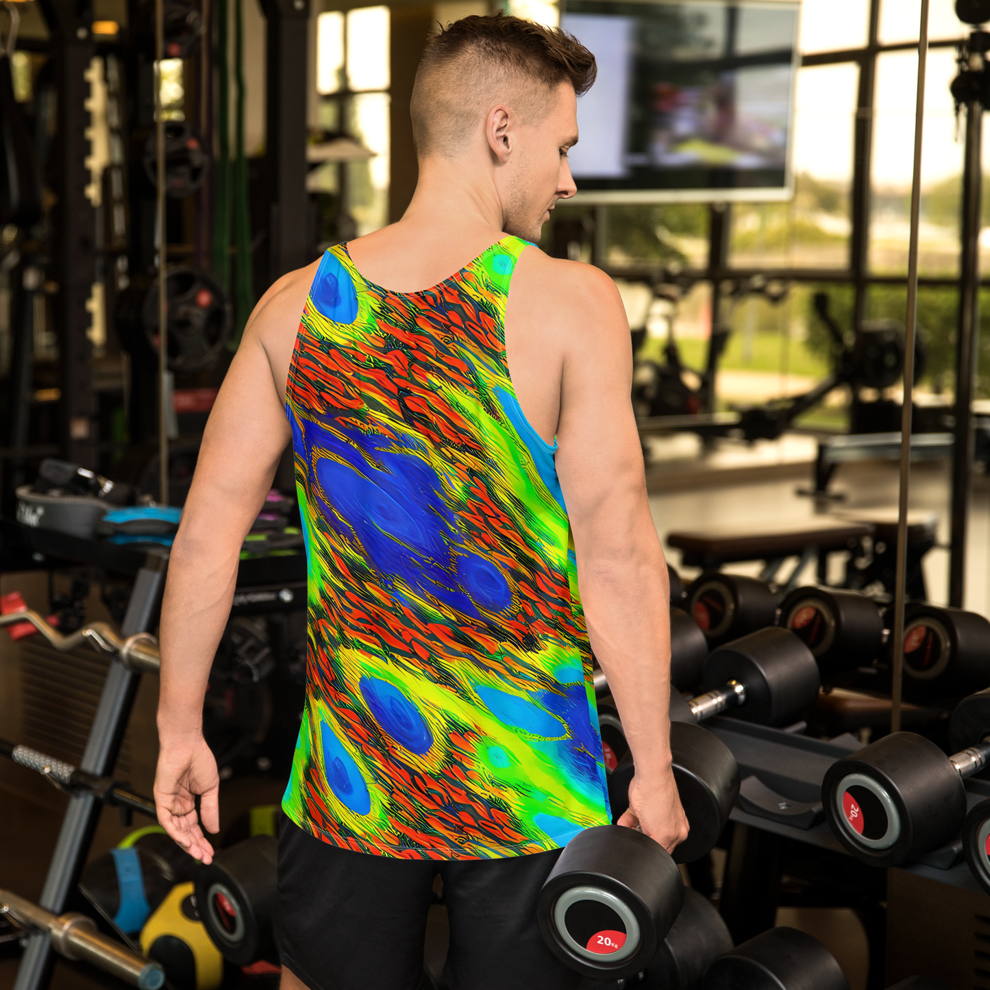 Men's Tank Top - Hodgkin's Blaze