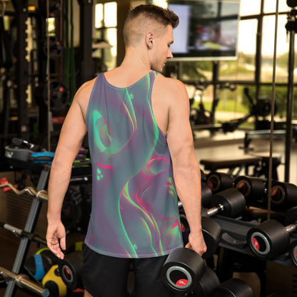 Men's Tank Top - Neon Whisper