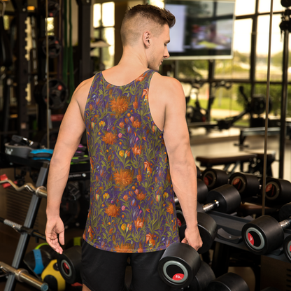 Men's Tank Top - Botanical Nebula