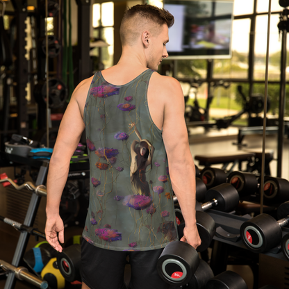 Men's Tank Top - Ethereal Bloom