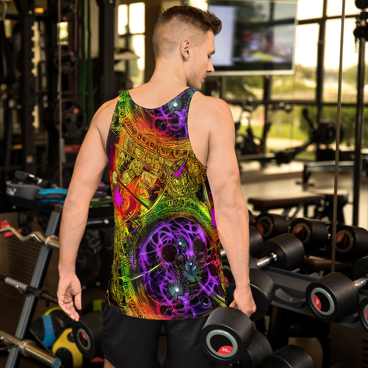Men's Tank Top - Neon Glyphworks