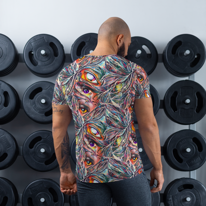 Men's Athletic T-Shirt - Prismatic Reverie