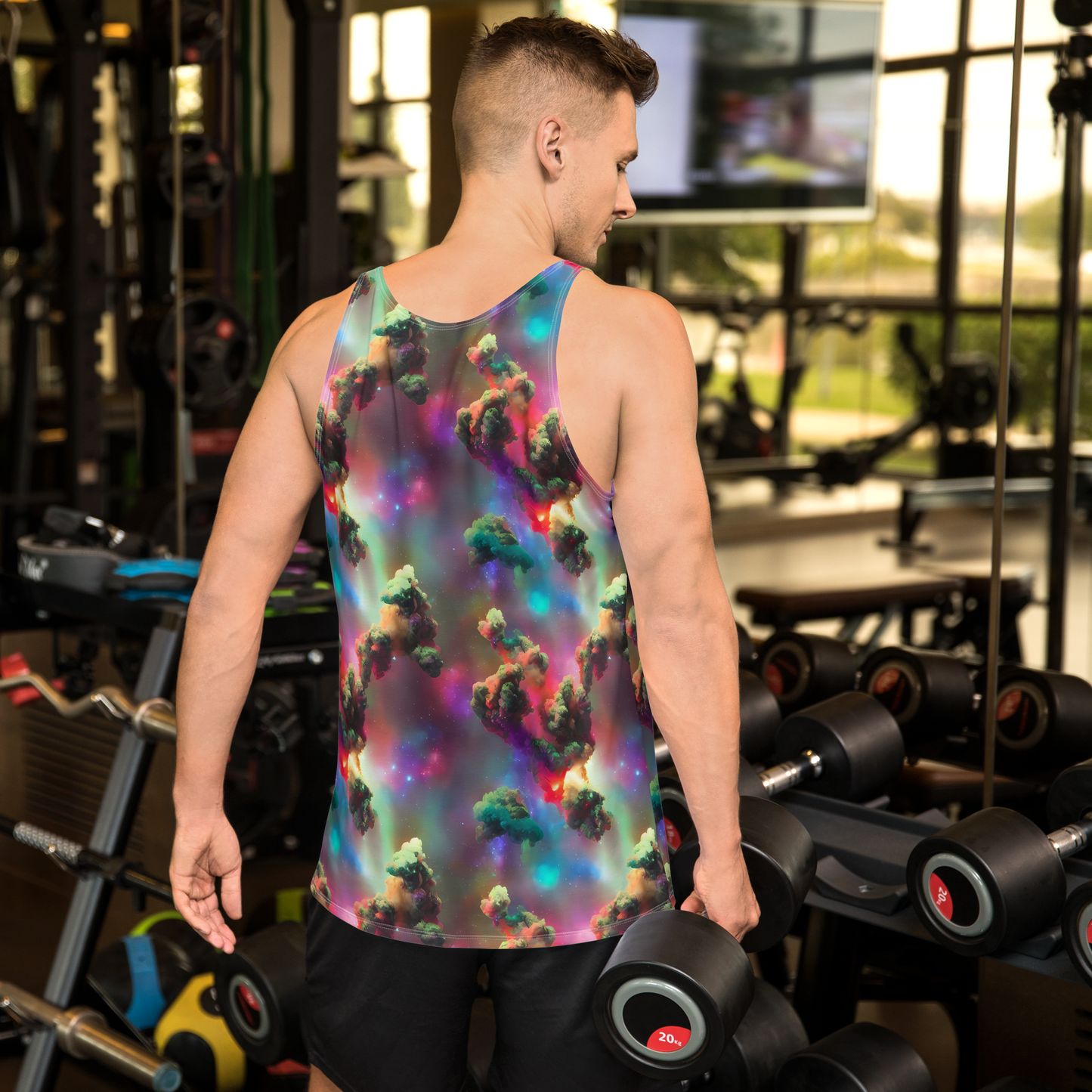 Men's Tank Top - Nebula Dreams