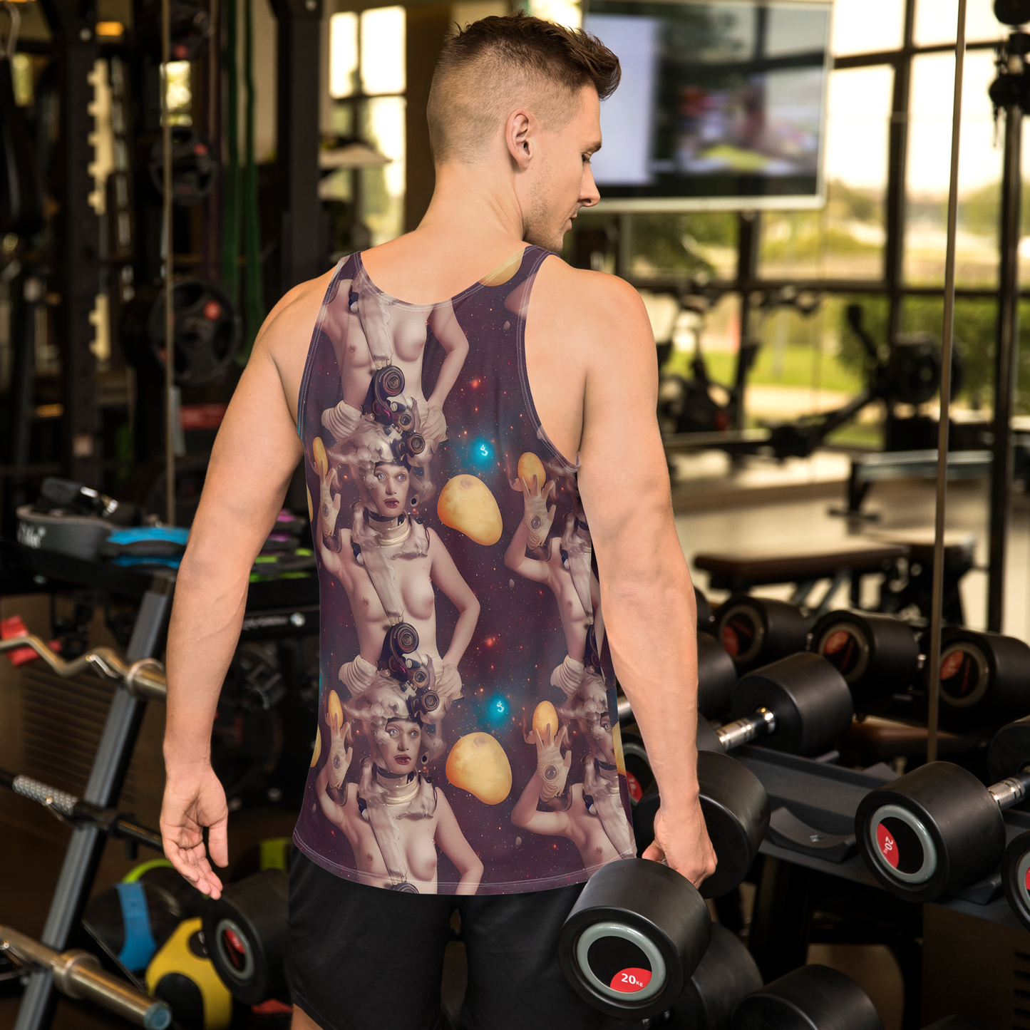 Men's Tank Top - Nebula Siren