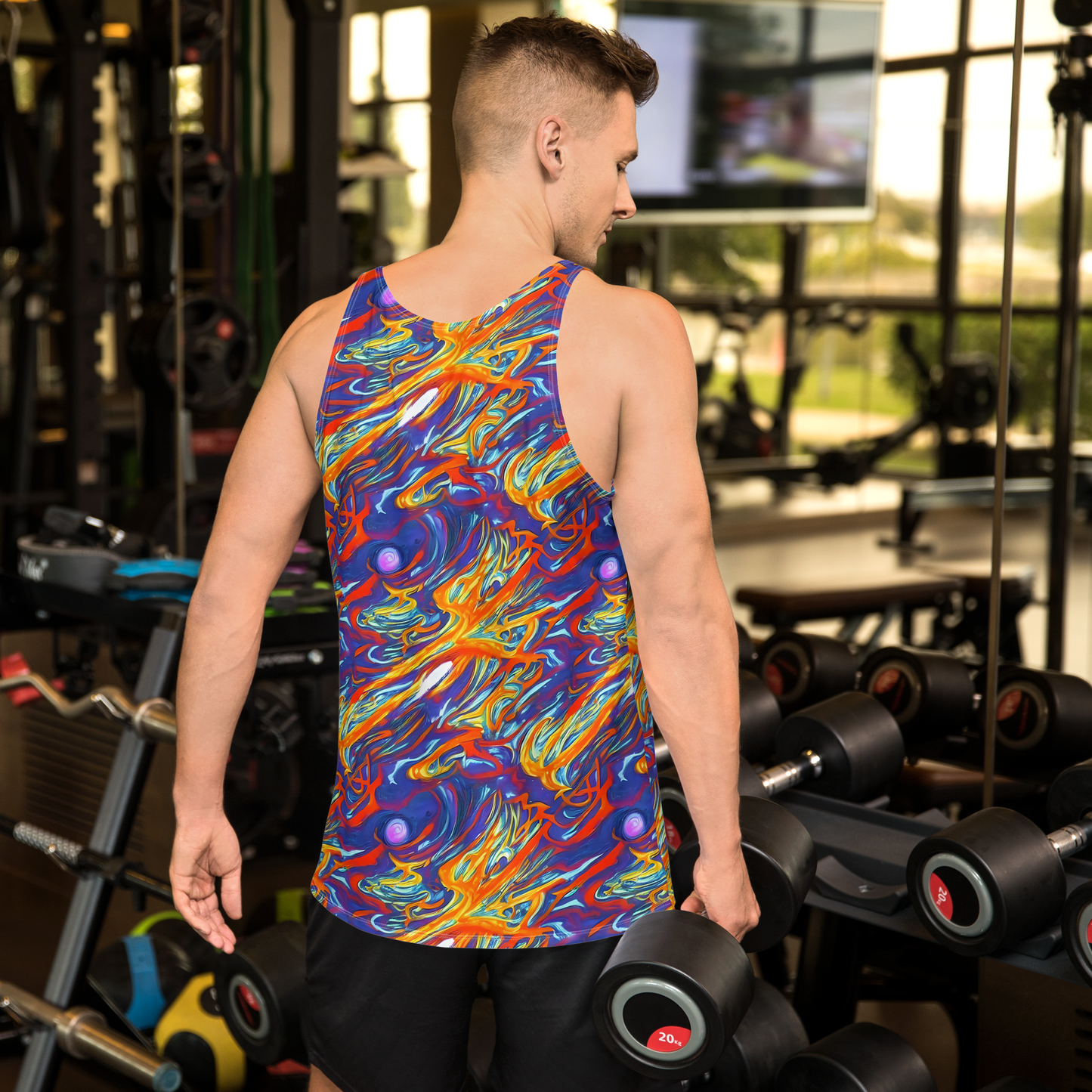 Men's Tank Top - Galactic Ember