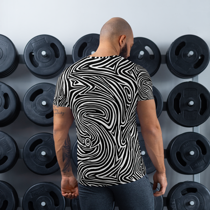 Men's Athletic T-Shirt - Vortex Veins