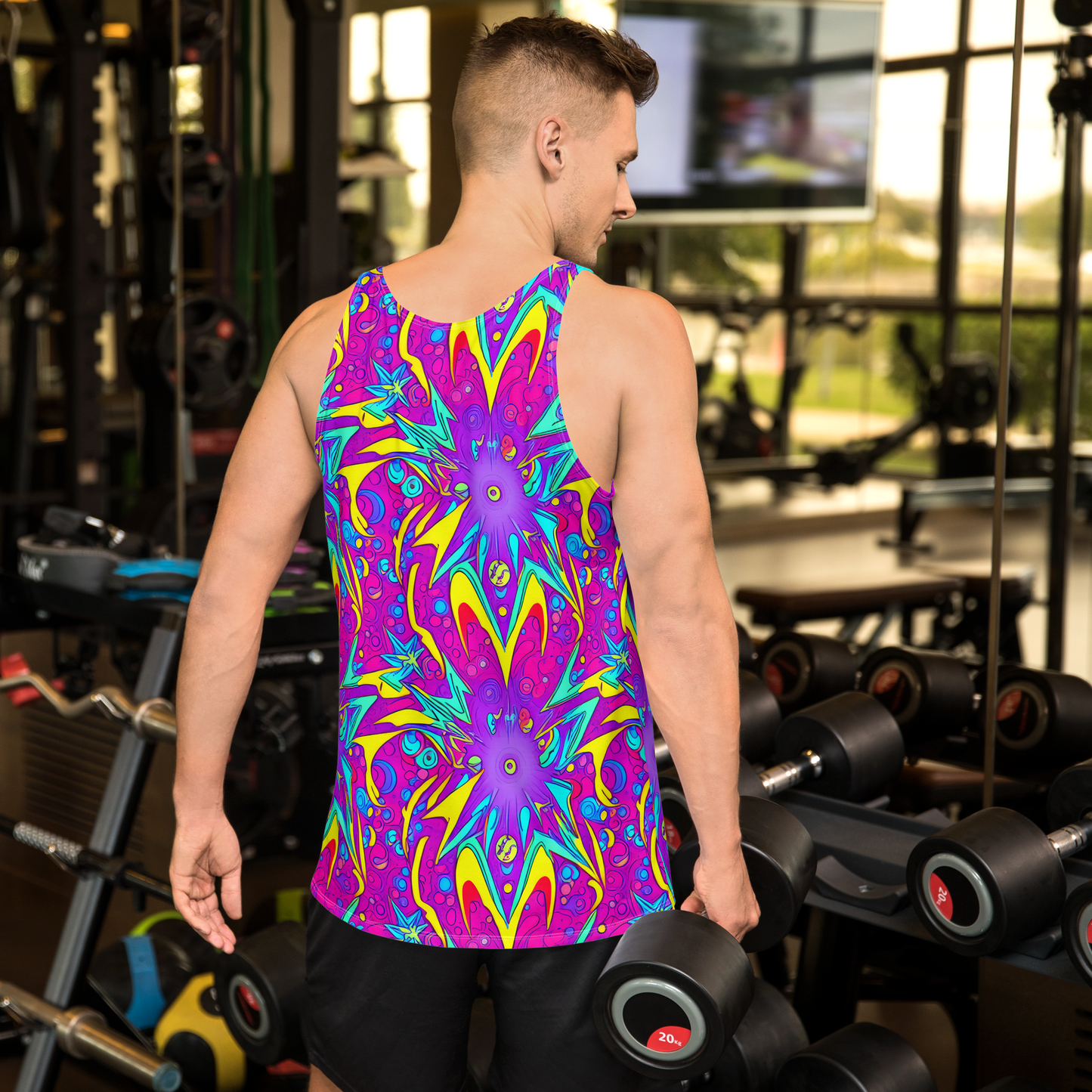 Men's Tank Top - Nebula Radiance