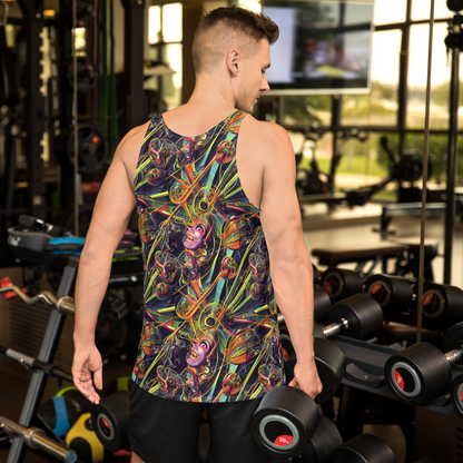 Men's Tank Top - Psychedelic Deep Space