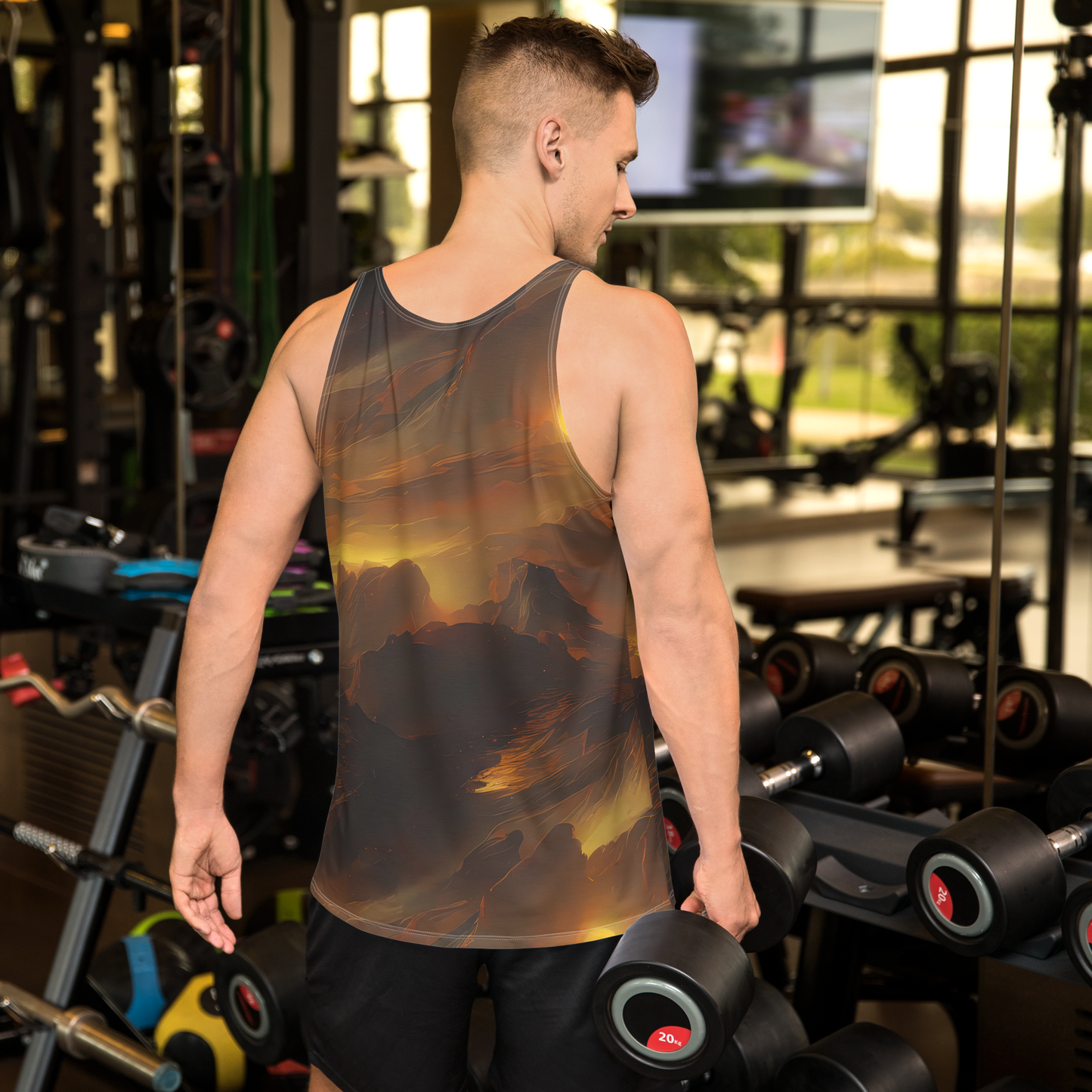 Men's Tank Top - Sunset Shores