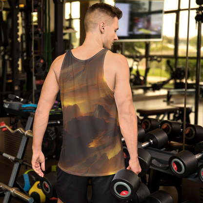 Men's Tank Top - Sunset Shores