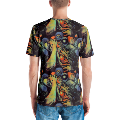 Men's Crew Neck T-Shirt - Cosmic Scream