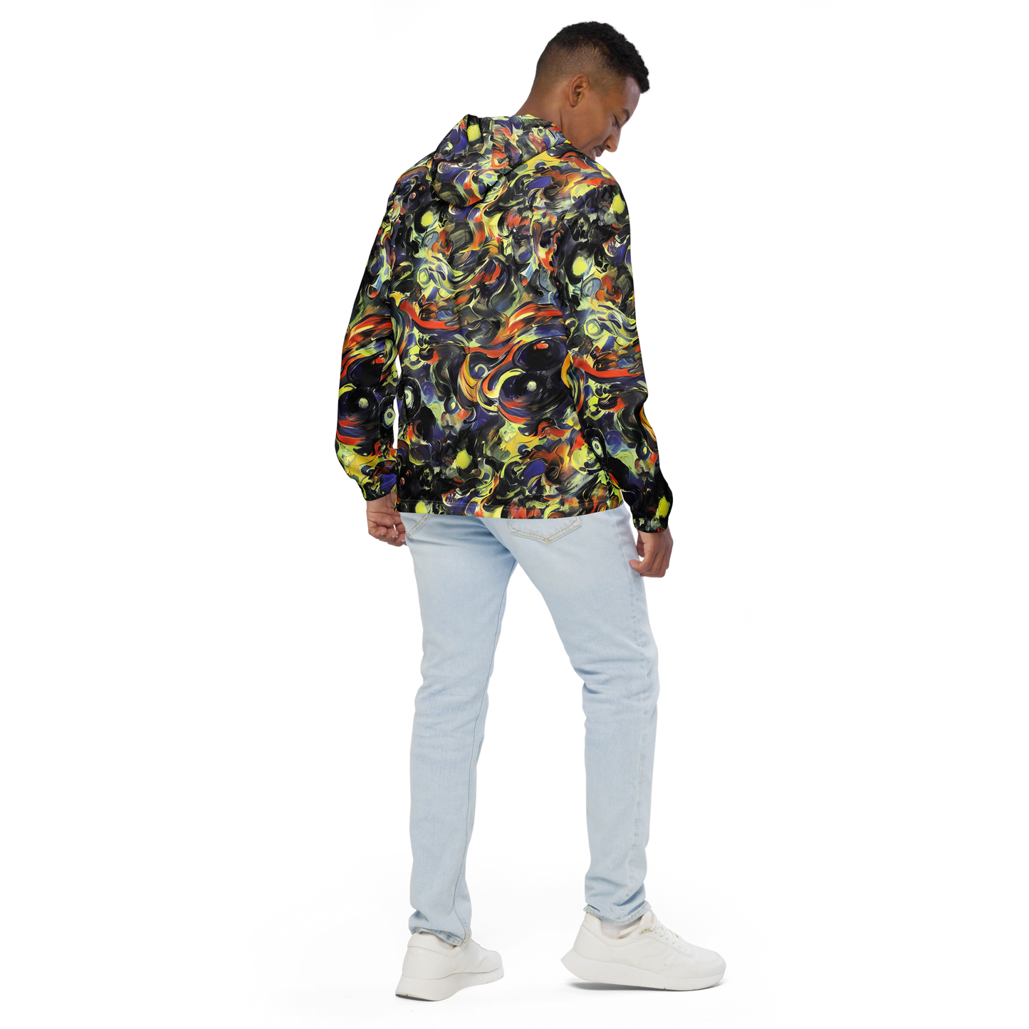 Men's Windbreaker - Twilight Chaos