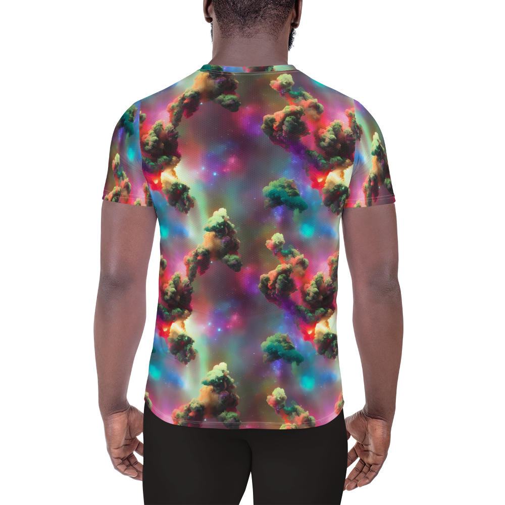 Men's Athletic T-Shirt - Nebula Dreams