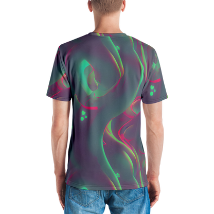 Men's Crew Neck T-Shirt - Neon Whisper