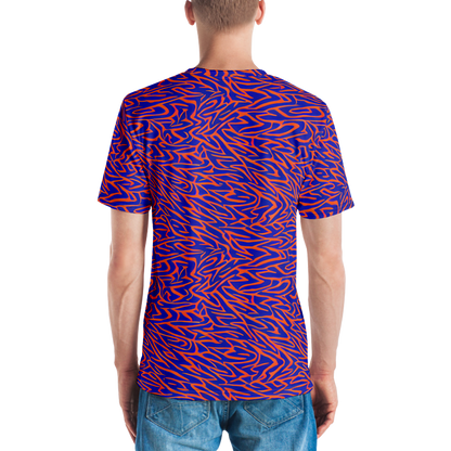 Men's Crew Neck T-Shirt - Sapphire Swirl