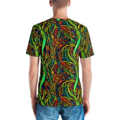 Men's Crew Neck T-Shirt - Cosmic Garden