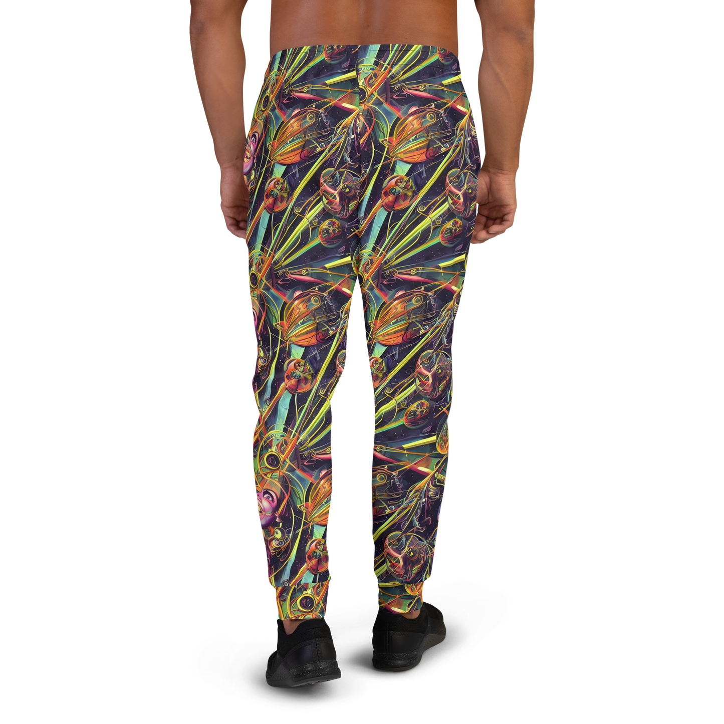 Men’s Joggers - Psychedelic Deep Space