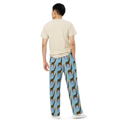 Wide-Leg Pants - Giraffe Groove