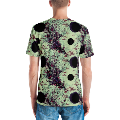 Men's Crew Neck T-Shirt - Celestial Bloom