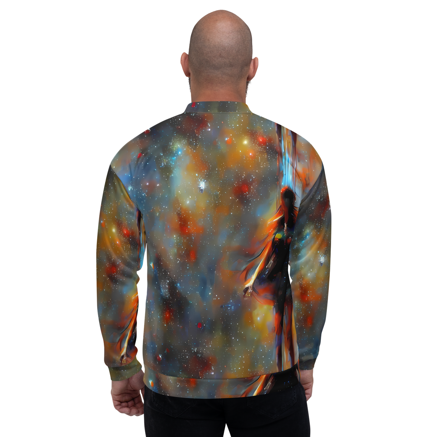 Bomber Jacket - Brush Nebula