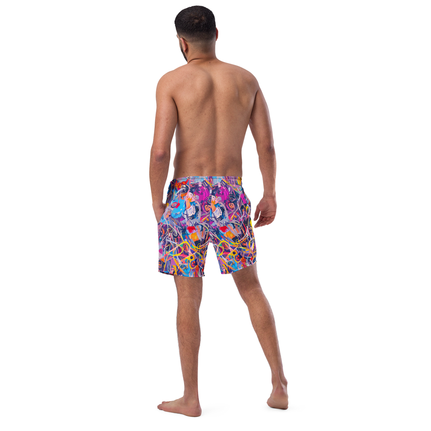 Swim Trunks - Vibrant Fusion