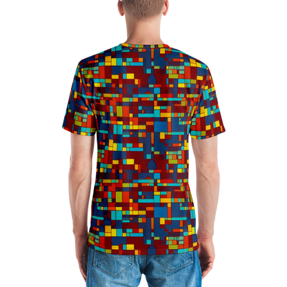 Men's Crew Neck T-Shirt - Astral Grid