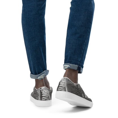 Men's Slip-On Canvas Shoes - Piranesi's Web