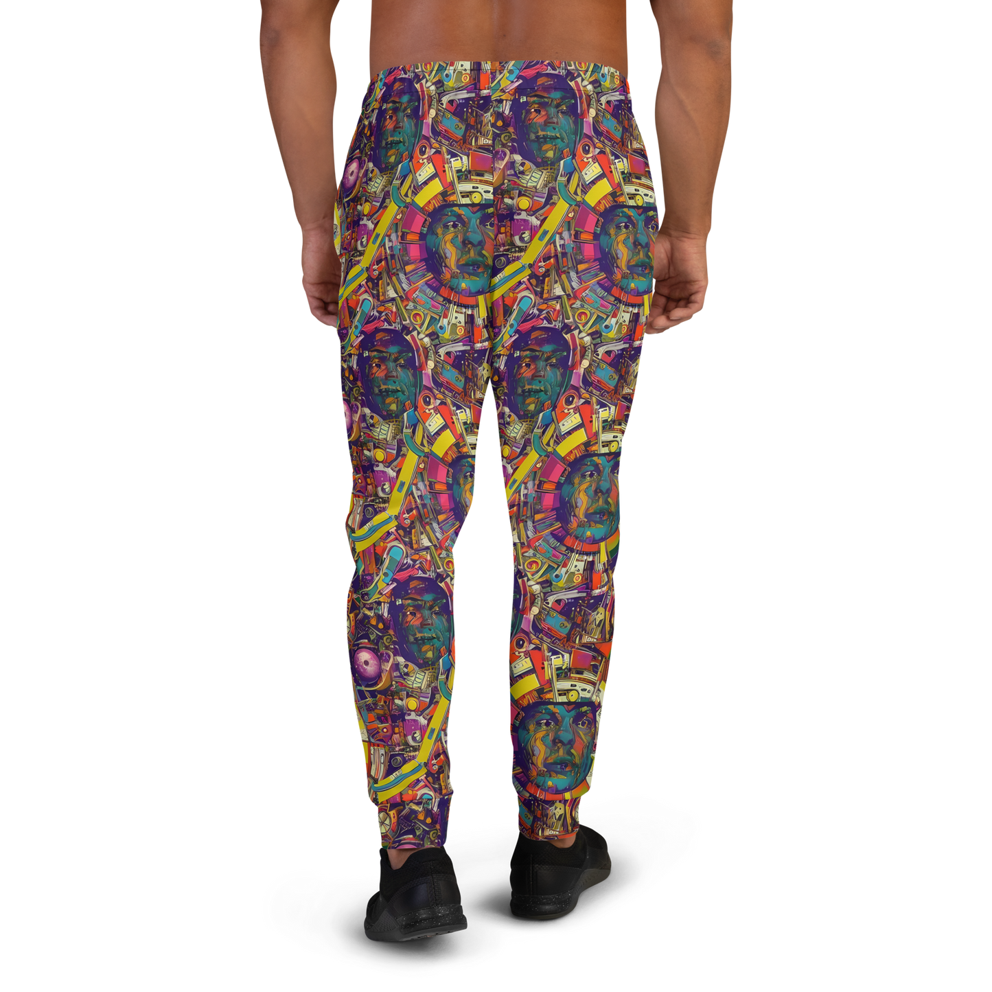 Men’s Joggers - Cosmic Collage