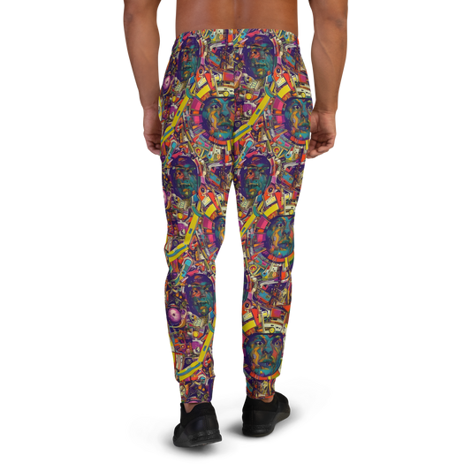 Men’s Joggers - Cosmic Collage