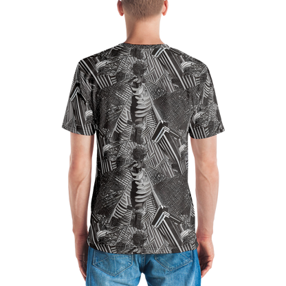 Men's Crew Neck T-Shirt - Piranesi's Web