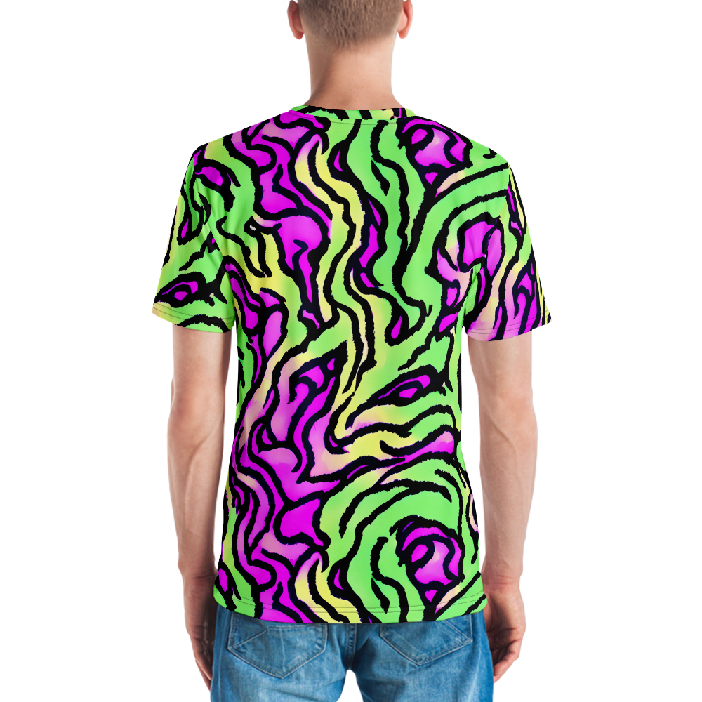 Men's Crew Neck T-Shirt - Mintchine Maze