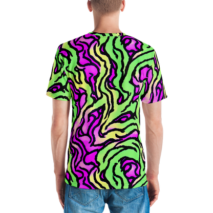 Men's Crew Neck T-Shirt - Mintchine Maze