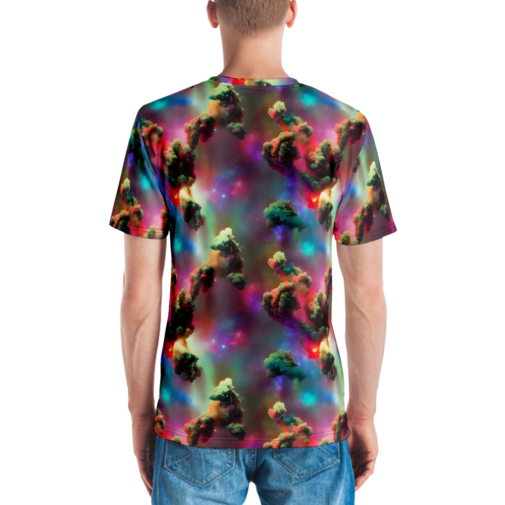 Men's Crew Neck T-Shirt - Nebula Dreams