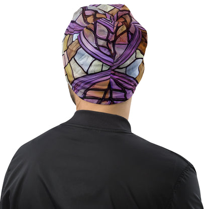 Beanie - Stained Glass Whirl