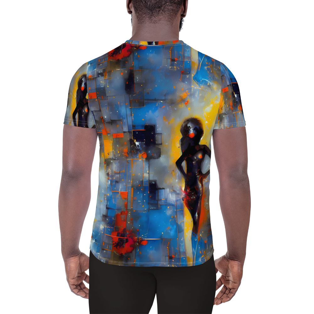 Men's Athletic T-Shirt - Neoblock Fusion