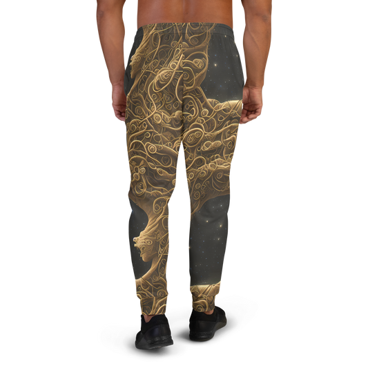 Men’s Joggers - Gilded Reverie