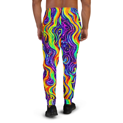 Men’s Joggers - Galactic Flames