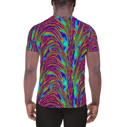 Men's Athletic T-Shirt - Lux Waves