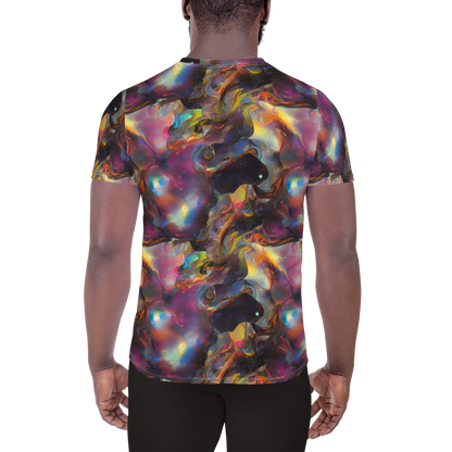 Men's Athletic T-Shirt - Cosmic Fusion