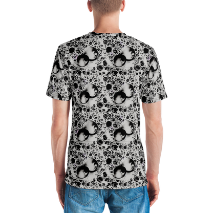 Men's Crew Neck T-Shirt - Crater Swirl