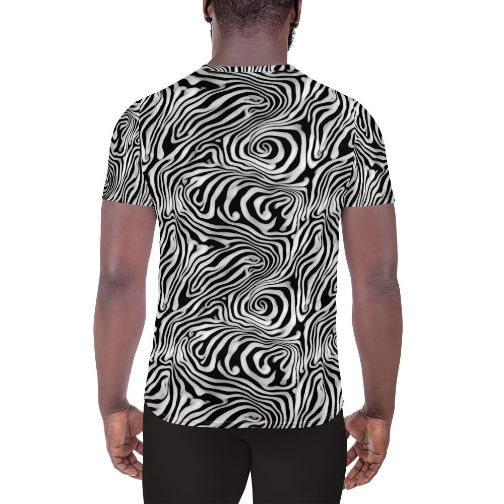 Men's Athletic T-Shirt - Warped Cosmos