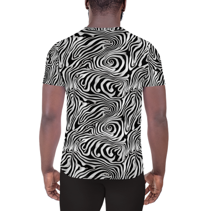 Men's Athletic T-Shirt - Warped Cosmos