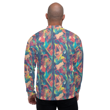 Bomber Jacket - Neon Aurora