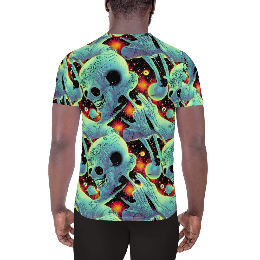Men's Athletic T-Shirt - Galactic Grotesque