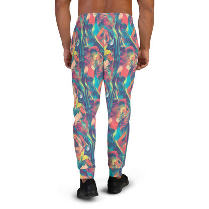 Men’s Joggers - Neon Aurora