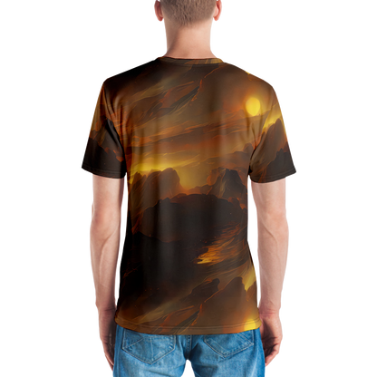 Men's Crew Neck T-Shirt - Sunset Shores