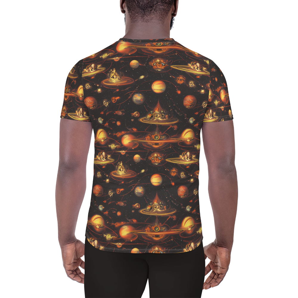 Men's Athletic T-Shirt - Murillo Vortex